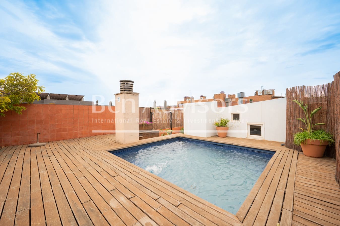 4 chambre Penthouse à vendre à Barcelone ville avec piscine - 1 790 000 € (Ref: 9751809)