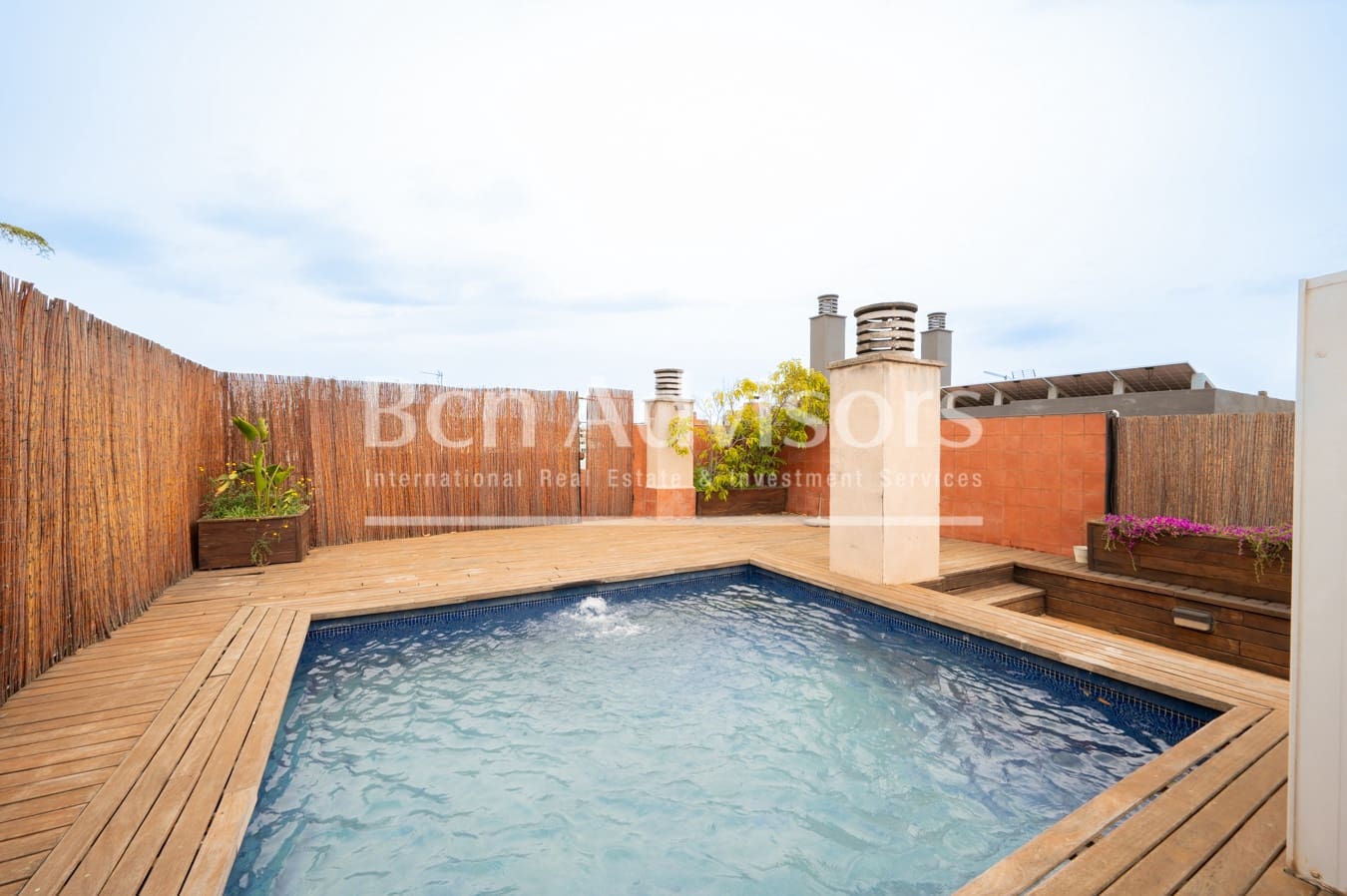 4 chambre Penthouse à vendre à Barcelone ville avec piscine - 1 790 000 € (Ref: 9751809)