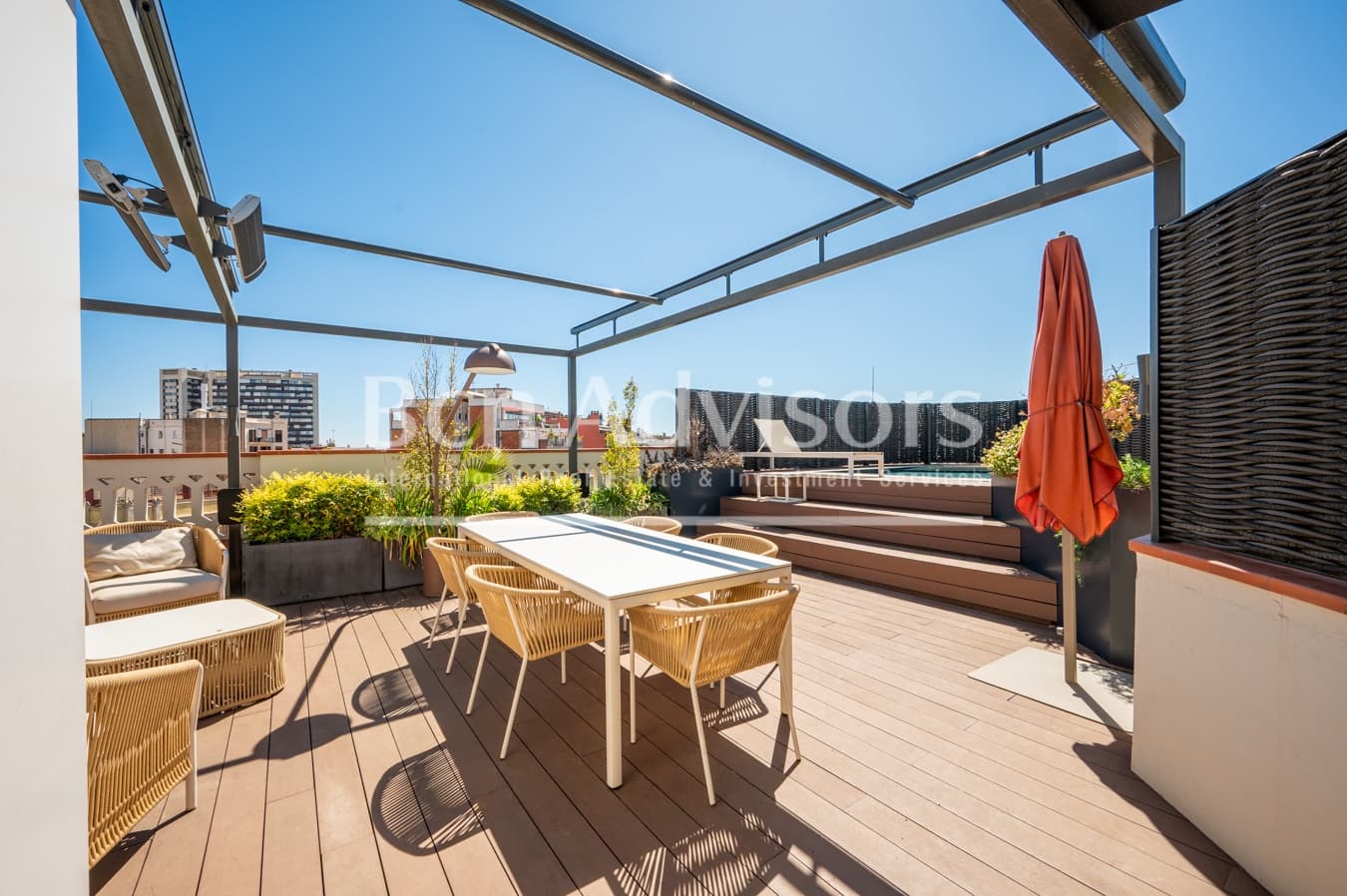 4 makuuhuone Kattohuoneisto myytävänä paikassa Barcelona kaupunki mukana uima-altaan - 2 500 000 € (Ref: 9788246)