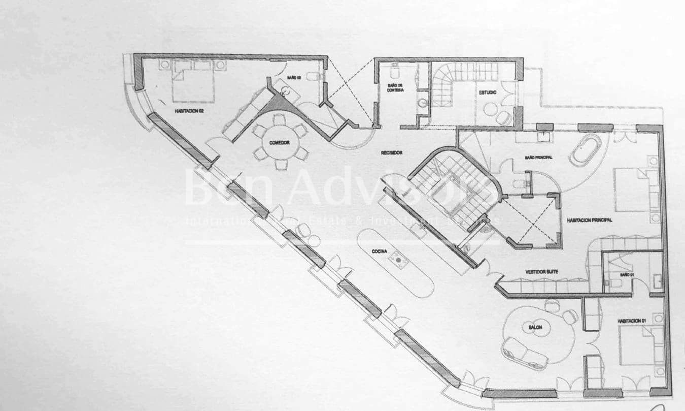 4 makuuhuone Kattohuoneisto myytävänä paikassa Barcelona kaupunki mukana uima-altaan - 2 500 000 € (Ref: 9788246)