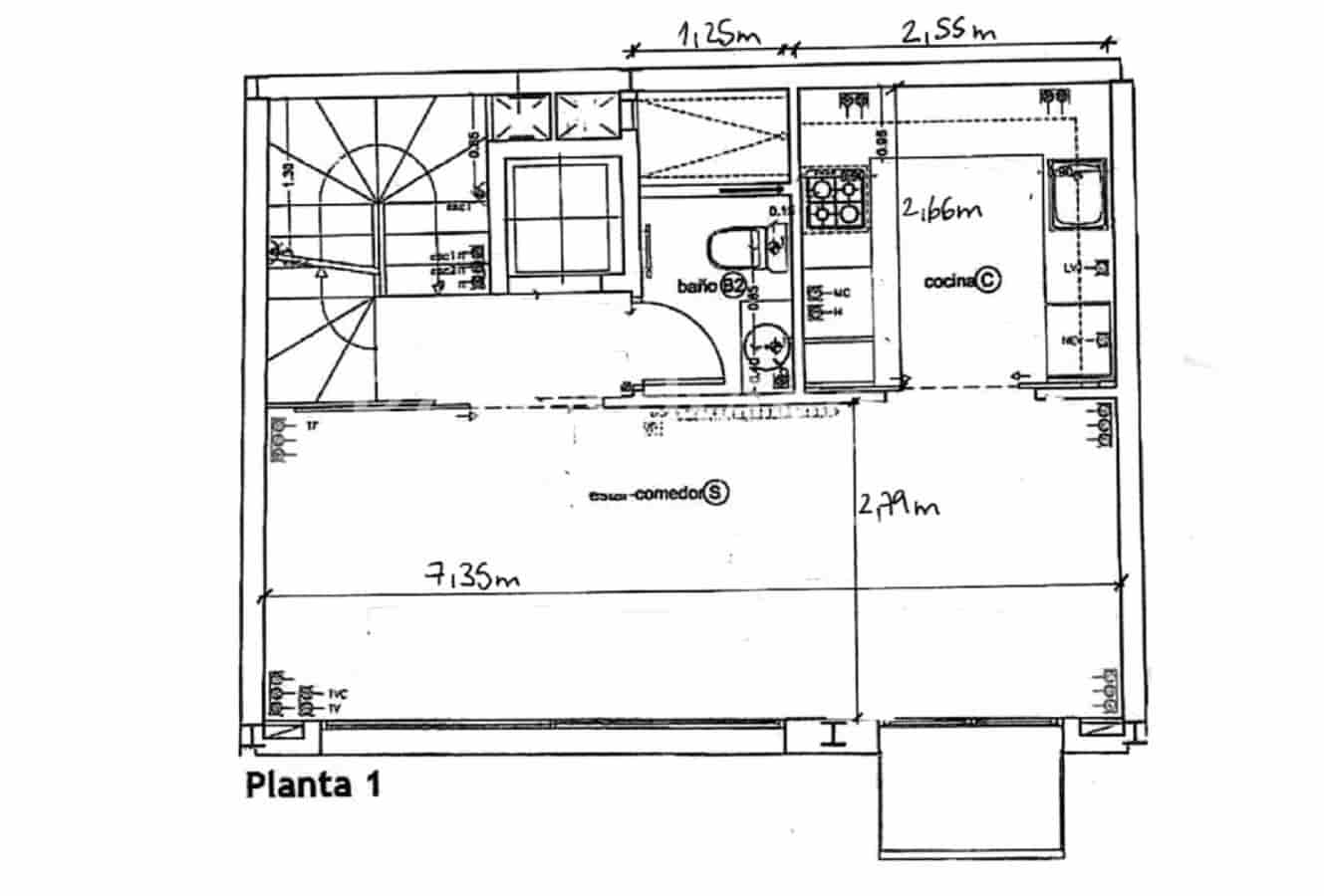 3 soveværelse Byhus til salg i Barcelona by med garage - € 870.000 (Ref: 9788248)