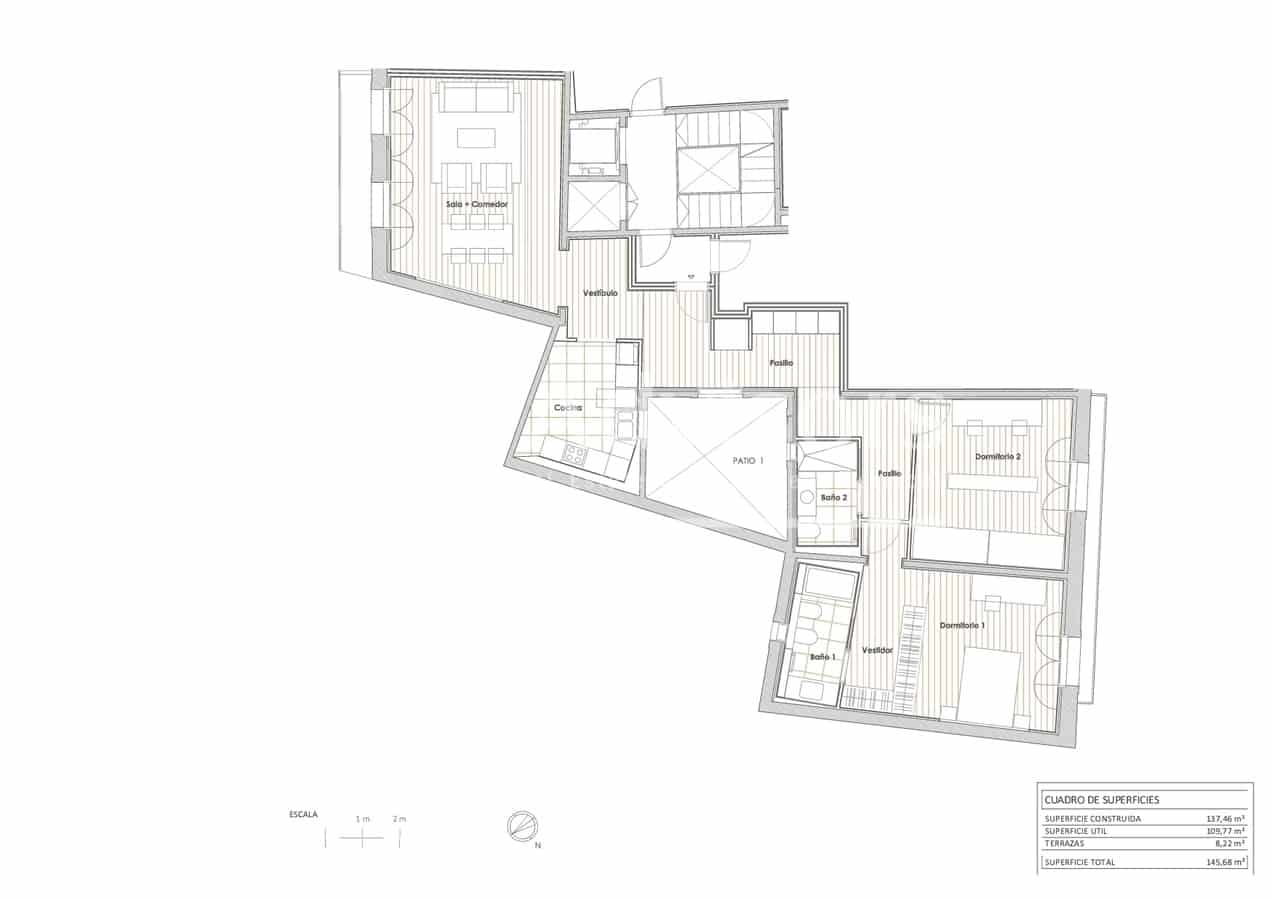 2 soveværelse Lejlighed til salg i Barcelona by - € 849.000 (Ref: 9799045)