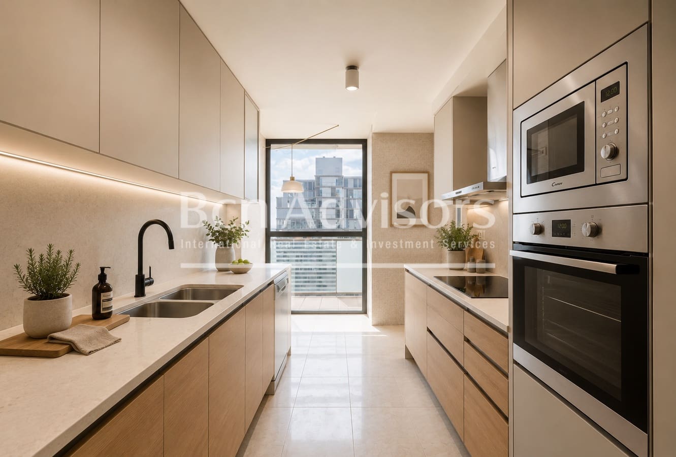 4 sypialnia Apartament na sprzedaż w Miasto Barcelona z basenem garażem - 1 330 000 € (Ref: 9820216)
