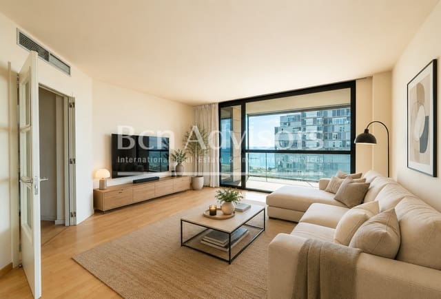 4 chambre Appartement à vendre à Diagonal Mar i El Front Marítim del Poblenou, Barcelone ville avec piscine garage - 1 330 000 € (Ref: 9820216)