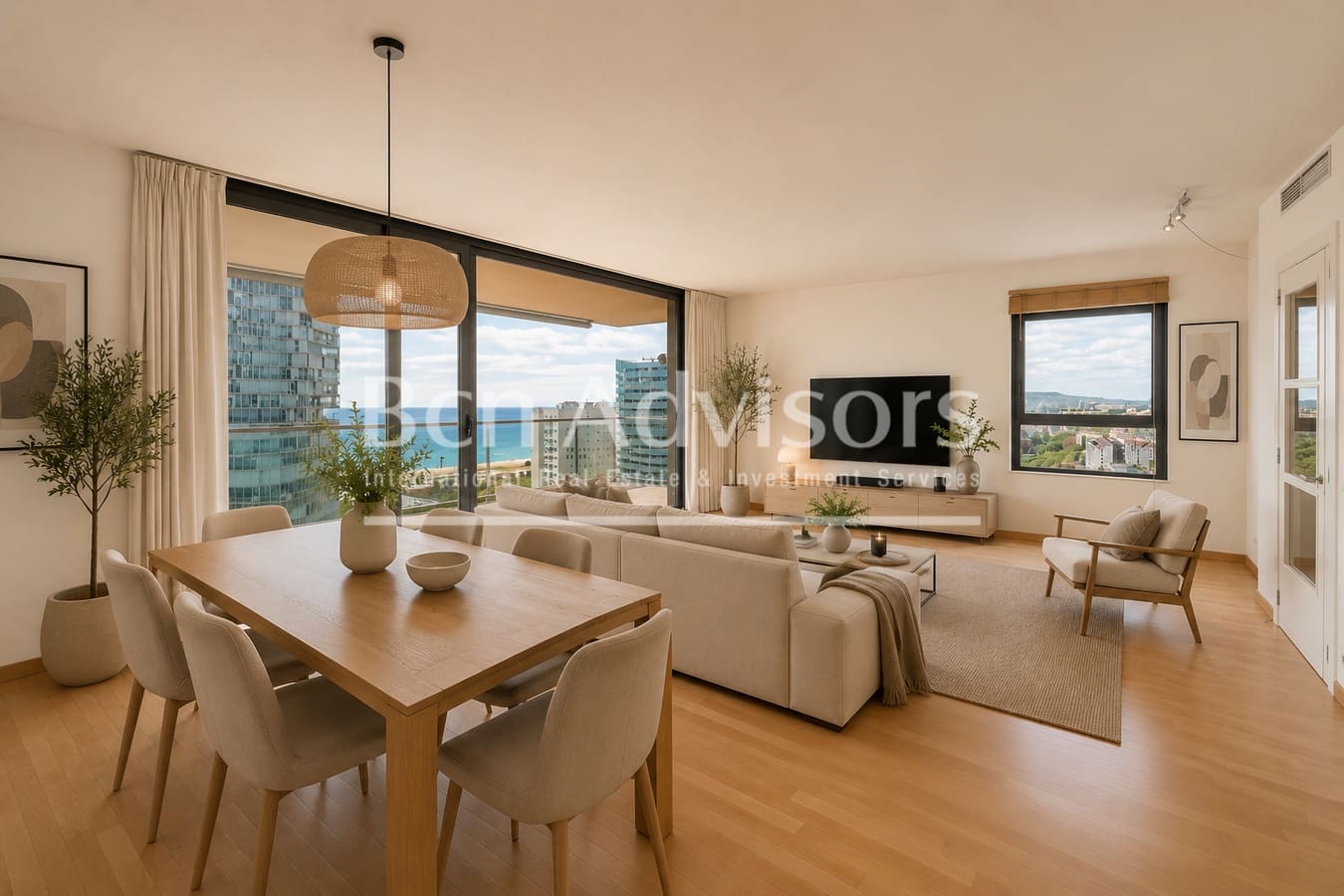 4 sypialnia Apartament na sprzedaż w Miasto Barcelona z basenem garażem - 1 330 000 € (Ref: 9820216)