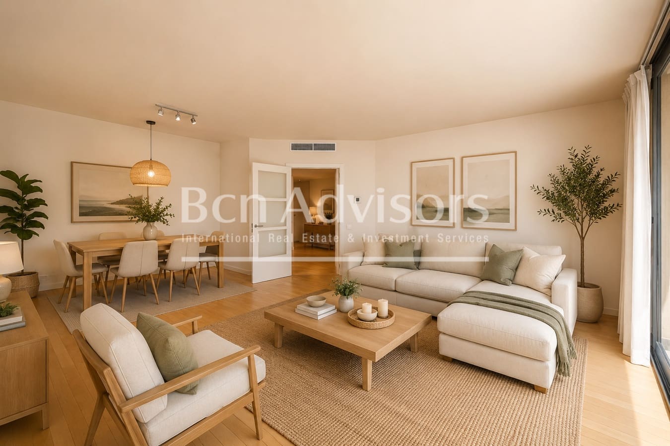 4 sypialnia Apartament na sprzedaż w Miasto Barcelona z basenem garażem - 1 330 000 € (Ref: 9820216)