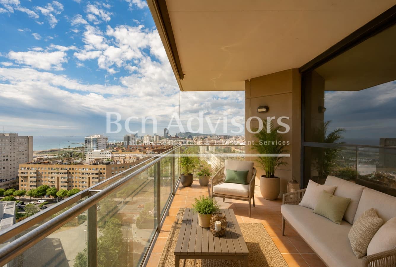 Apartamento de 4 habitaciones en Barcelona ciudad en venta con piscina garaje - 1.330.000 € (Ref: 9820216)