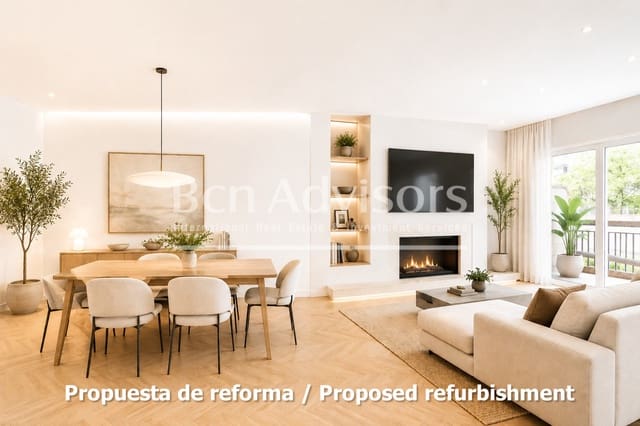 3 makuuhuone Huoneisto myytävänä paikassa Sant Gervasi - Galvany, Barcelona kaupunki - 1 000 000 € (Ref: 9828826)
