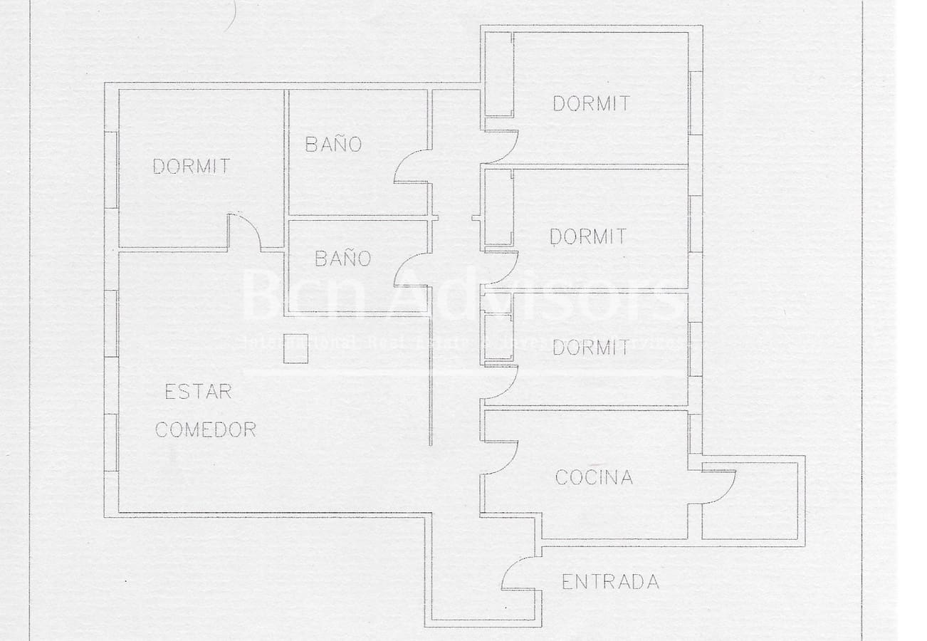 4 soveværelse Lejlighed til salg i Barcelona by med garage - € 790.000 (Ref: 9839068)