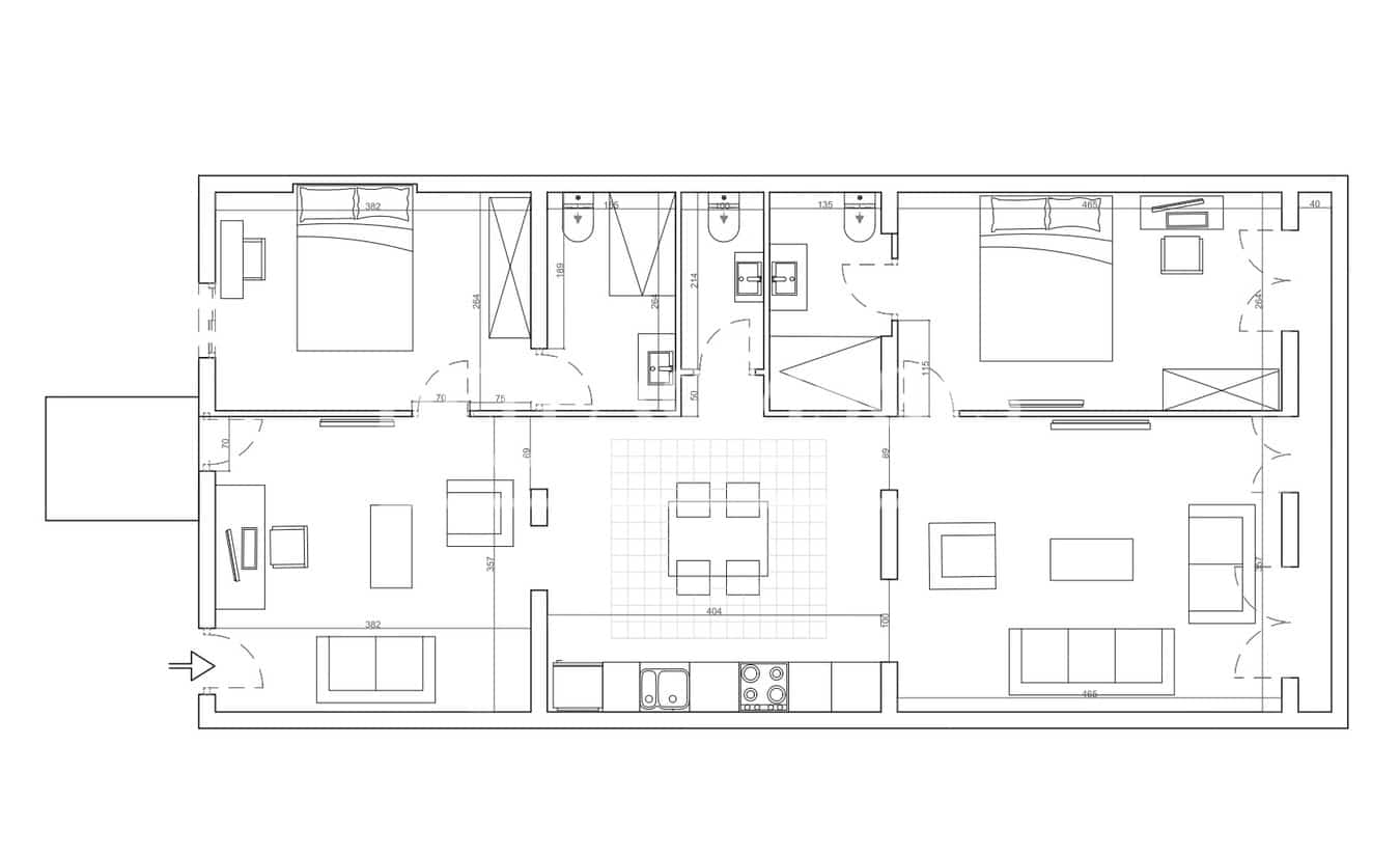 2 Zimmer Apartment zu verkaufen in Barcelona Stadt - 675.000 € (Ref: 9851654)