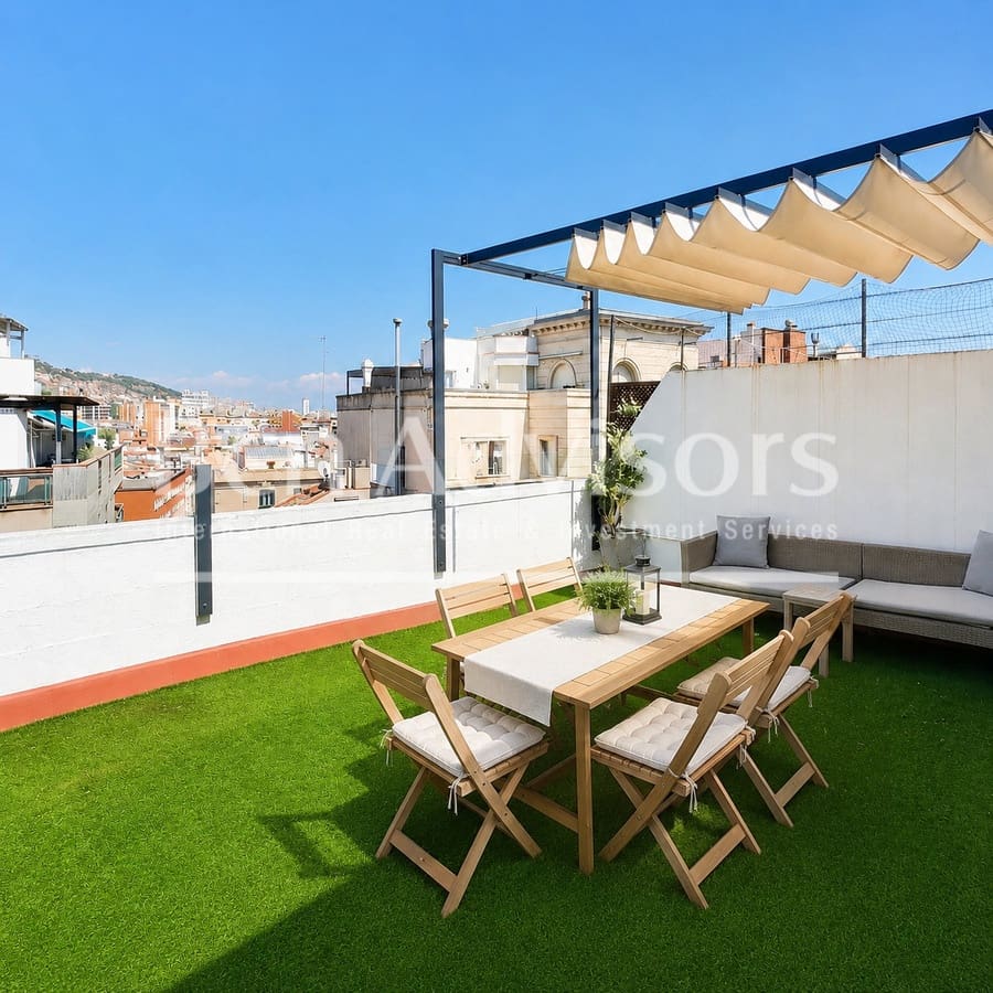 2 soveværelse Penthouse til salg i Barcelona by - € 820.000 (Ref: 9855196)