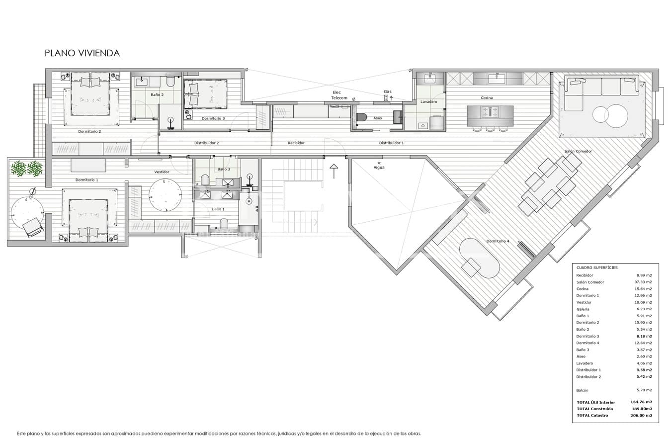 4 Zimmer Apartment zu verkaufen in Barcelona Stadt - 1.870.000 € (Ref: 9937787)