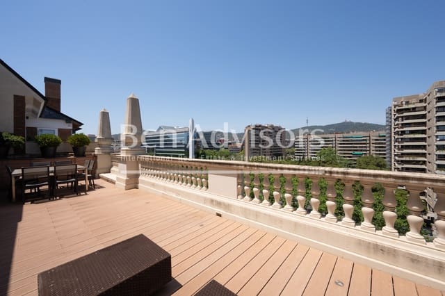 4 soveværelse Penthouse til salg i Les Corts, Barcelona by - € 2.290.000 (Ref: 9941961)