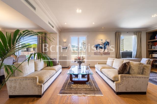4 soveværelse Penthouse til salg i Les Corts, Barcelona by - € 2.290.000 (Ref: 9941961)