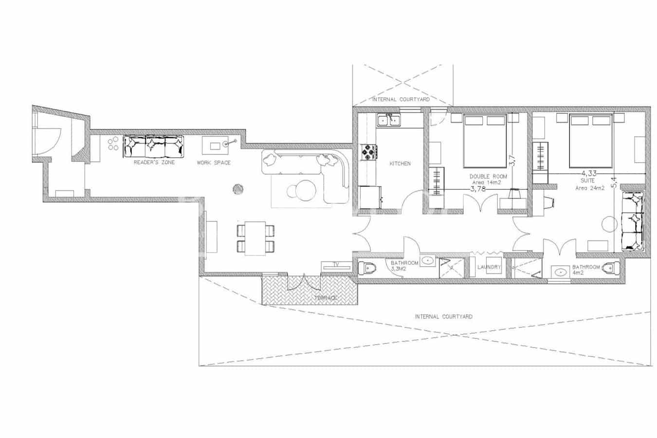 2 chambre Appartement à vendre à Barcelone ville - 649 000 € (Ref: 9945350)