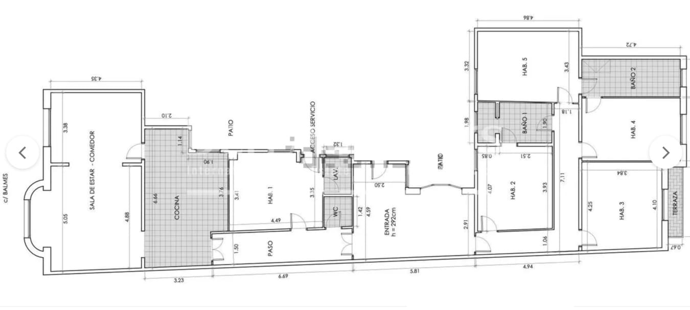 5 sovrum Lägenhet till salu i Barcelona stad - 1 250 000 € (Ref: 9947432)