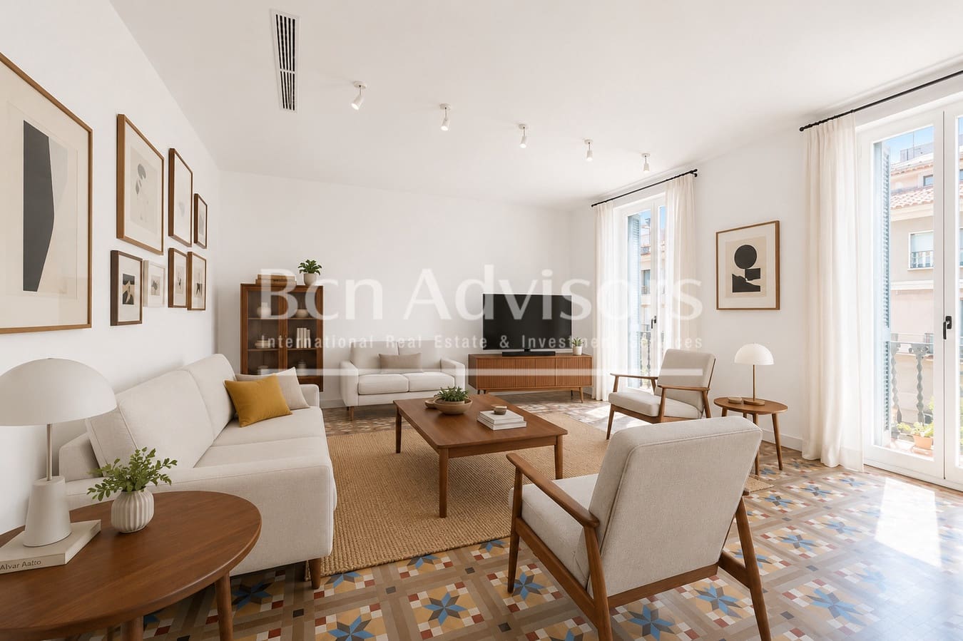 4 chambre Penthouse à vendre à Barcelone ville - 1 495 000 € (Ref: 9947433)
