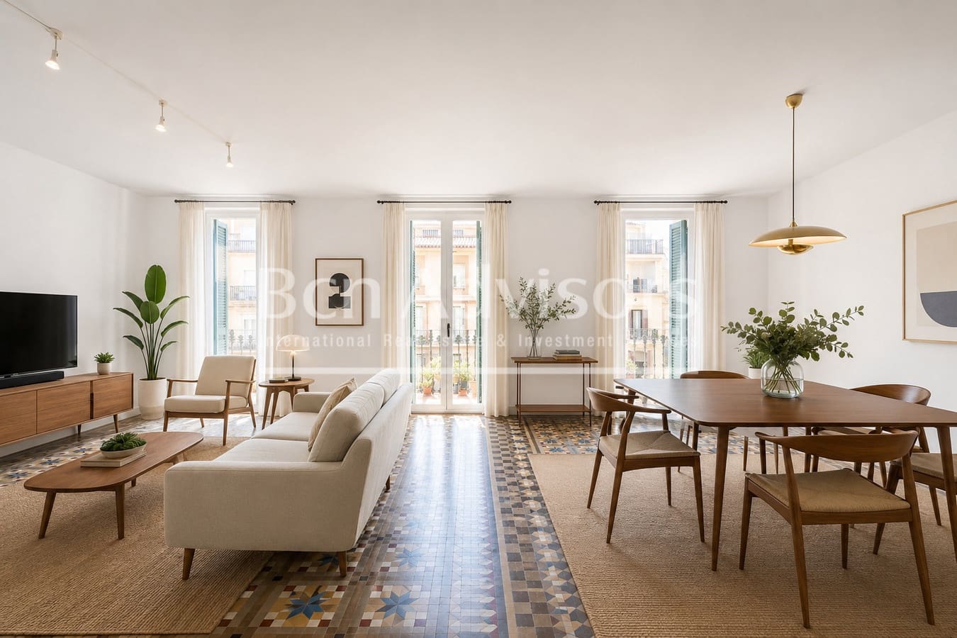 4 chambre Penthouse à vendre à Barcelone ville - 1 495 000 € (Ref: 9947433)