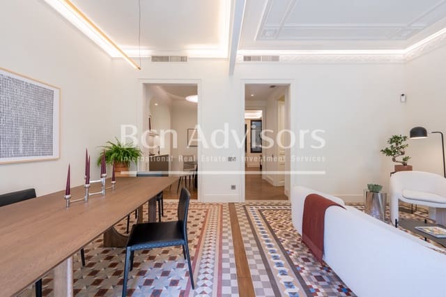 3 quarto Apartamento para venda em La Dreta de L'Eixample, Barcelona cidade - 1 325 000 € (Ref: 9959378)