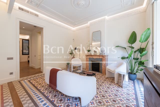 3 quarto Apartamento para venda em La Dreta de L'Eixample, Barcelona cidade - 1 325 000 € (Ref: 9959378)