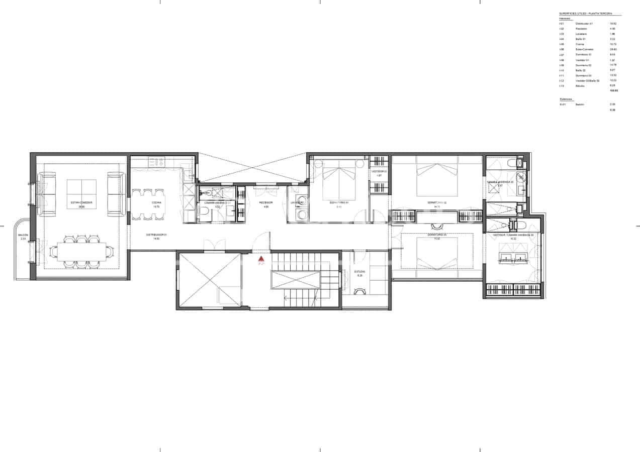 3 chambre Appartement à vendre à Barcelone ville - 1 450 000 € (Ref: 9964930)