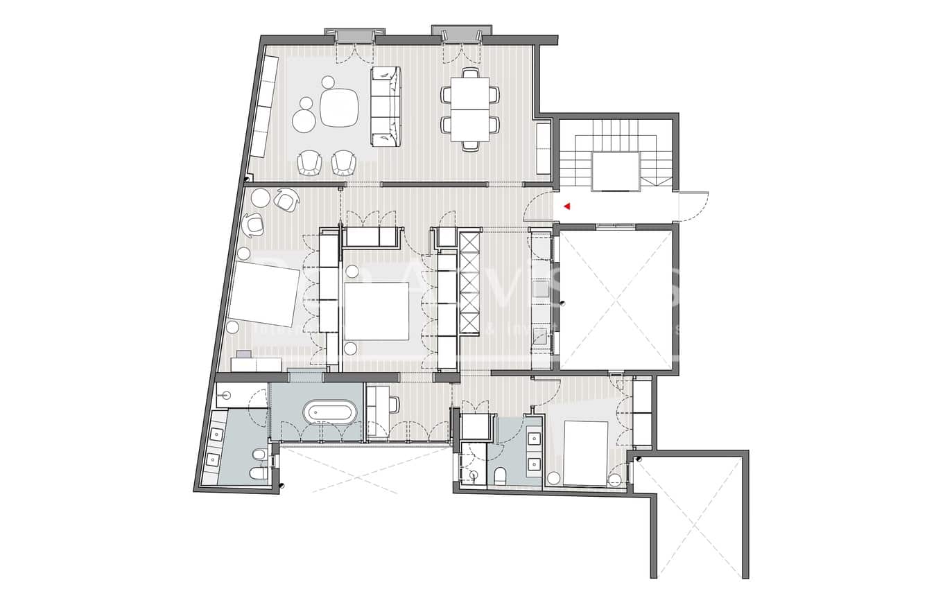 3 chambre Appartement à vendre à Barcelone ville - 980 000 € (Ref: 9970279)
