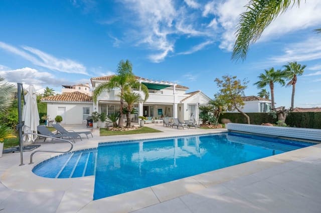 5 sypialnia Willa na sprzedaż w Elviria, Marbella z basenem garażem - 2 750 000 € (Ref: 9482244)
