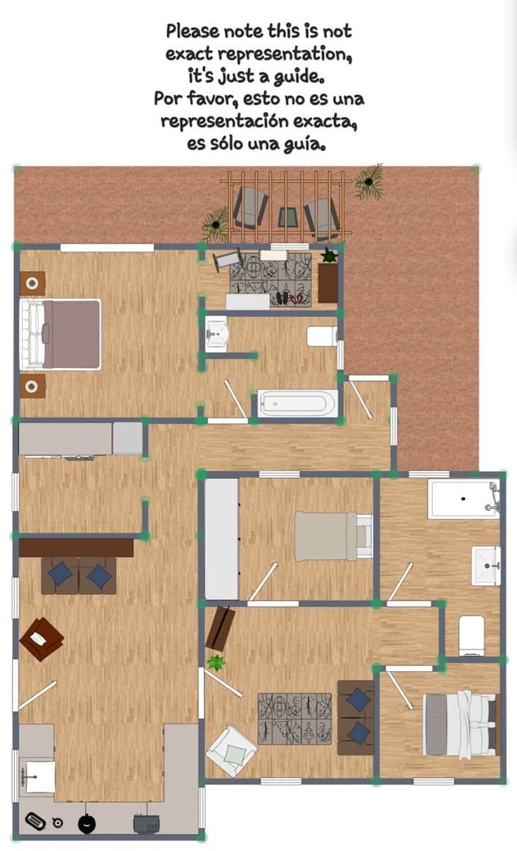 3 soveværelse Villa til salg i Coin med garage - € 249.000 (Ref: 8572734)
