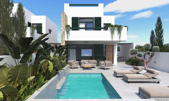 3 bedroom Villa for sale in Daya Nueva with pool garage - € 359,000 (Ref: 10008257)