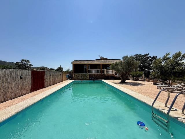 4 sovrum Finca/Hus på landet till salu i Villena med pool garage - 399 000 € (Ref: 10020104)
