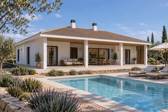 3 slaapkamer Villa te koop in Jumilla met zwembad garage - € 387.000 (Ref: 10066980)