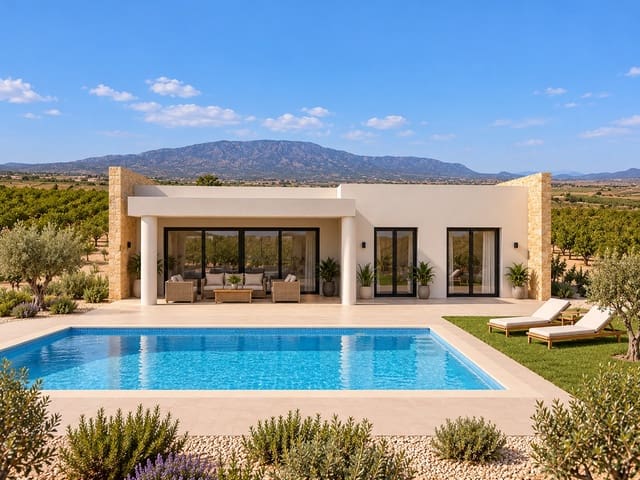 3 sypialnia Willa na sprzedaż w Pinoso z basenem - 390 000 € (Ref: 10179813)