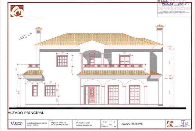 4 bedroom Villa for sale in Pinoso with pool - € 159,995 (Ref: 4182886)