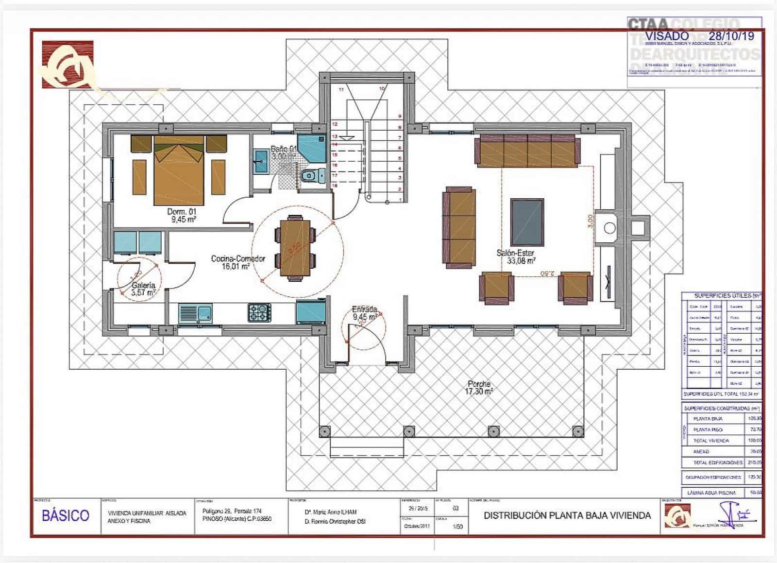 4 Zimmer Villa zu verkaufen in Pinoso mit Pool - 159.995 € (Ref: 4182886)