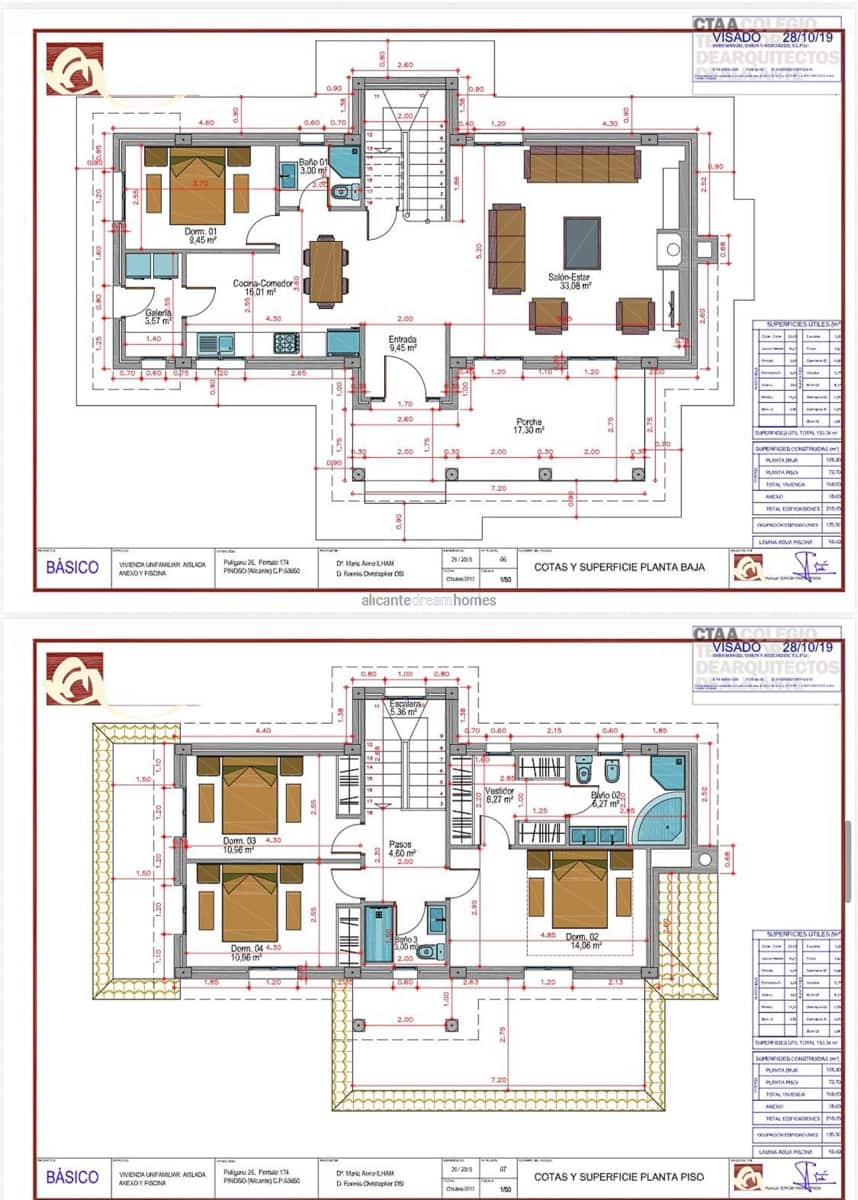 Chalet de 4 habitaciones en Pinoso en venta con piscina - 159.995 € (Ref: 4182886)