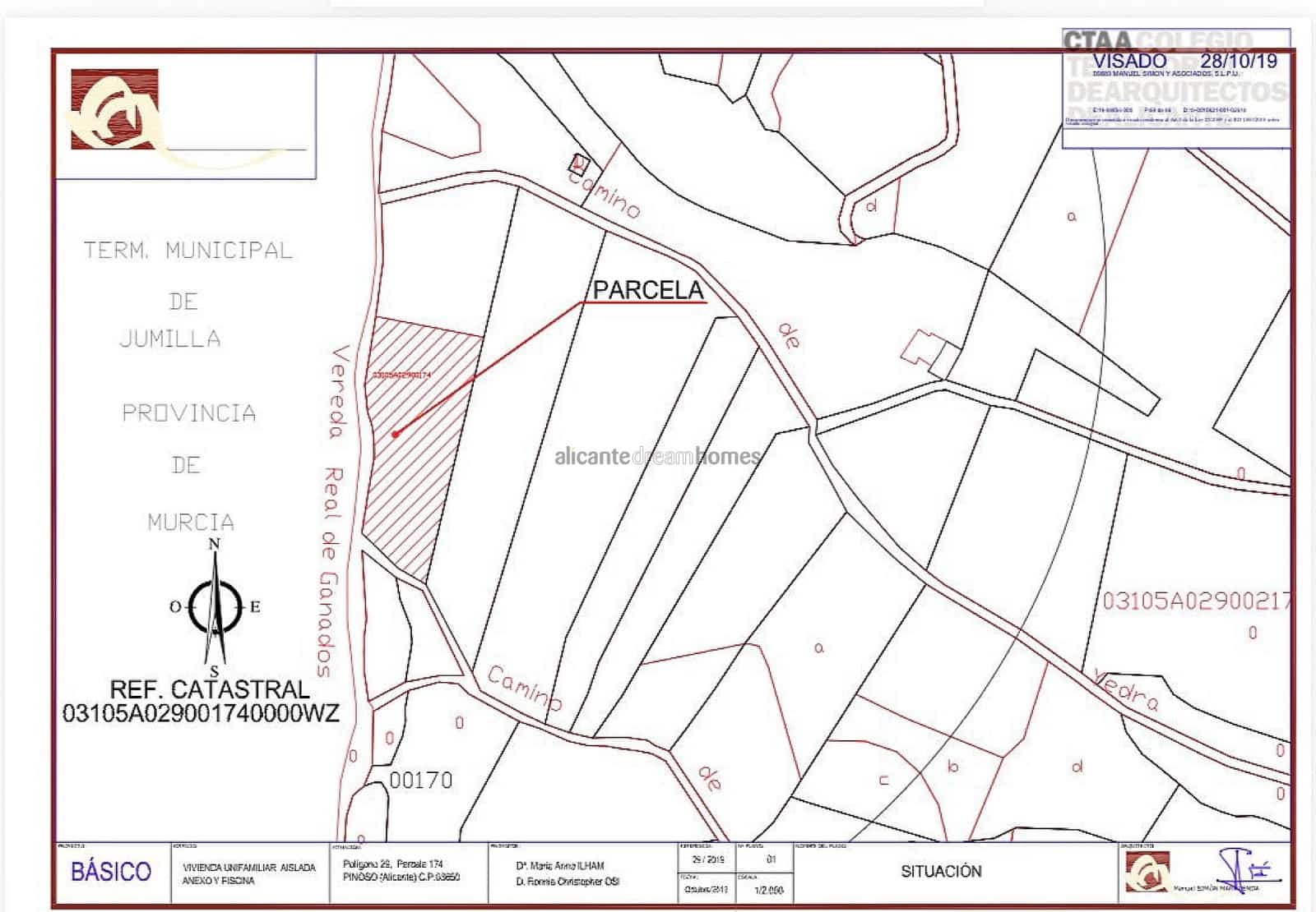 Chalet de 4 habitaciones en Pinoso en venta con piscina - 159.995 € (Ref: 4182886)