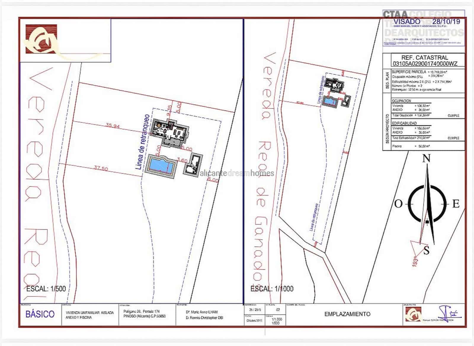 Chalet de 4 habitaciones en Pinoso en venta con piscina - 159.995 € (Ref: 4182886)