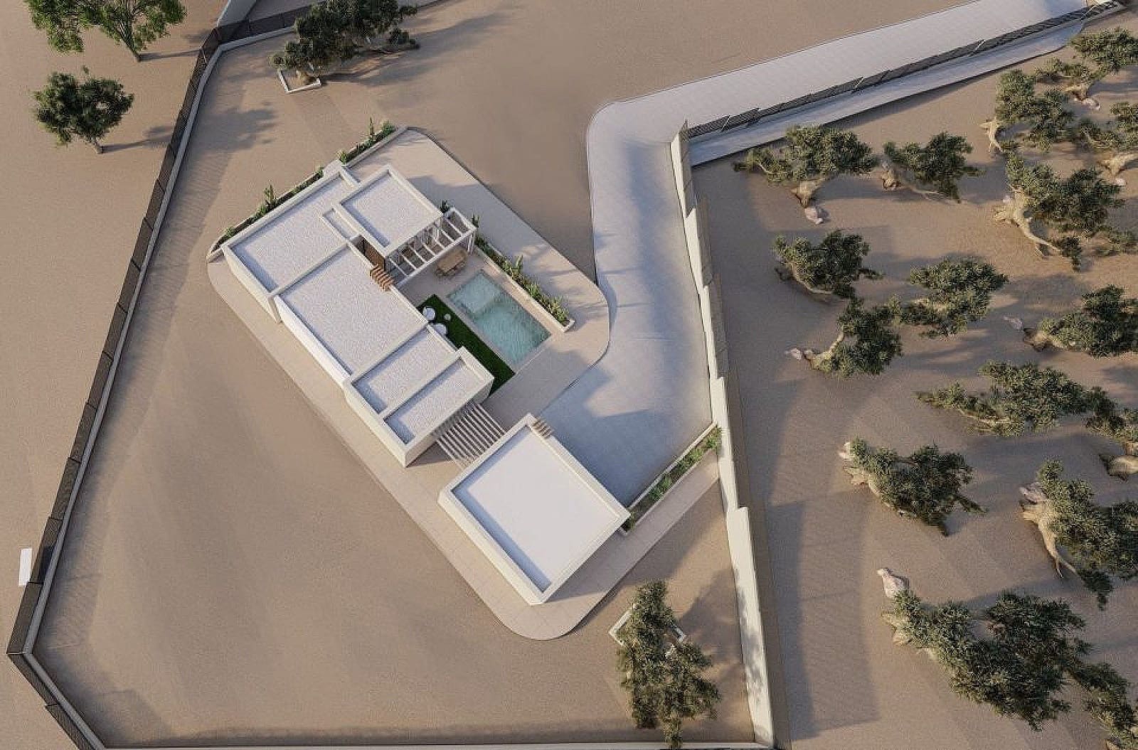 3 soveværelse Villa til salg i Fortuna med swimmingpool garage - € 329.000 (Ref: 7886477)