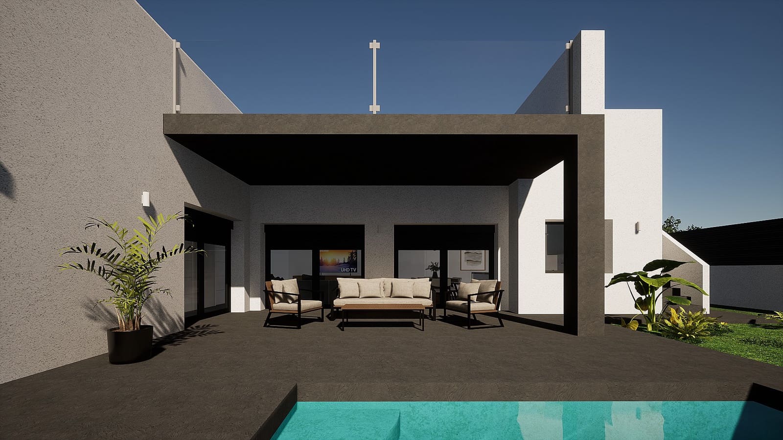 3 bedroom Villa for sale in Pinoso with pool garage - € 305,000 (Ref: 8471770)