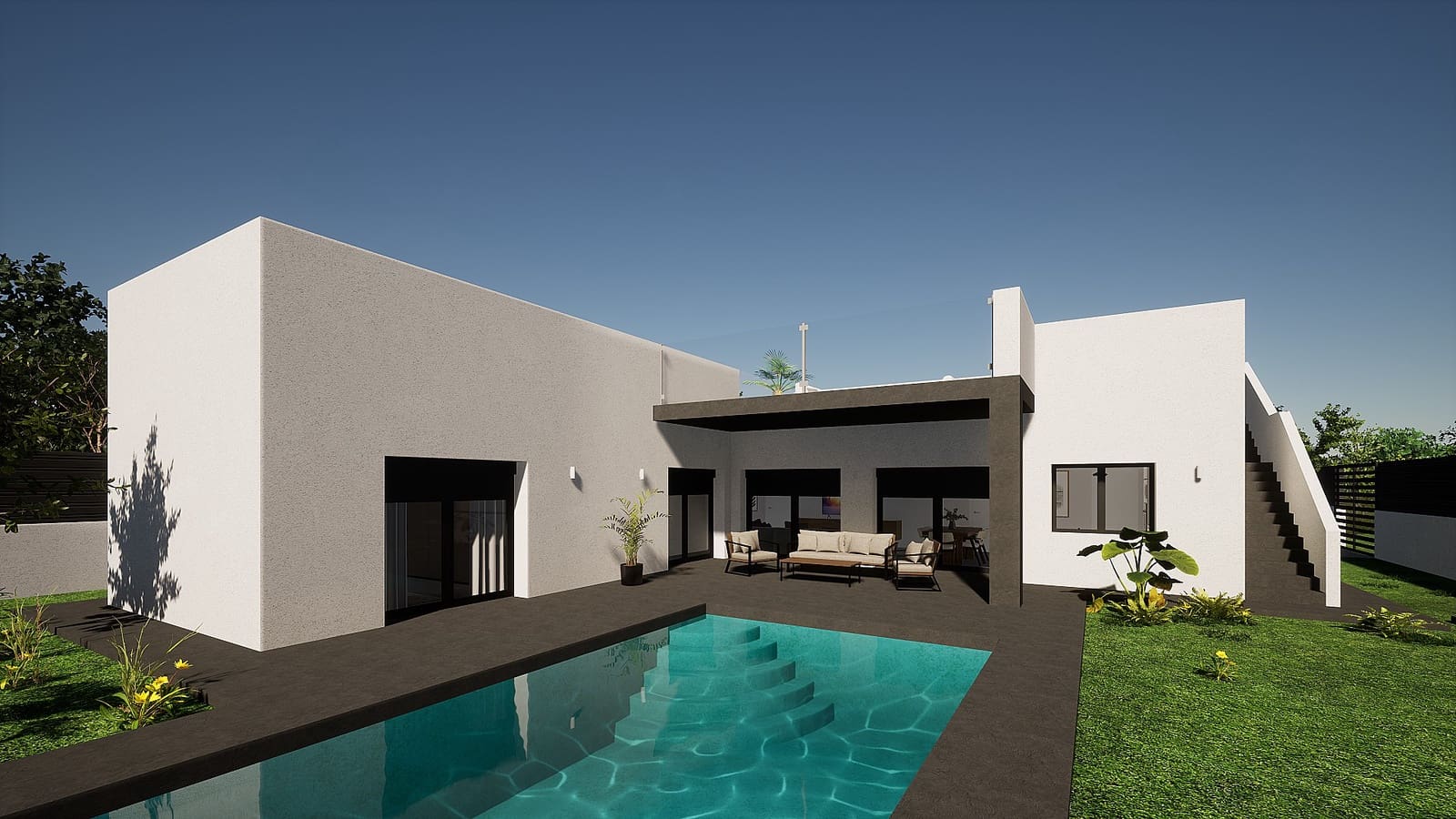 3 bedroom Villa for sale in Pinoso with pool garage - € 305,000 (Ref: 8471770)