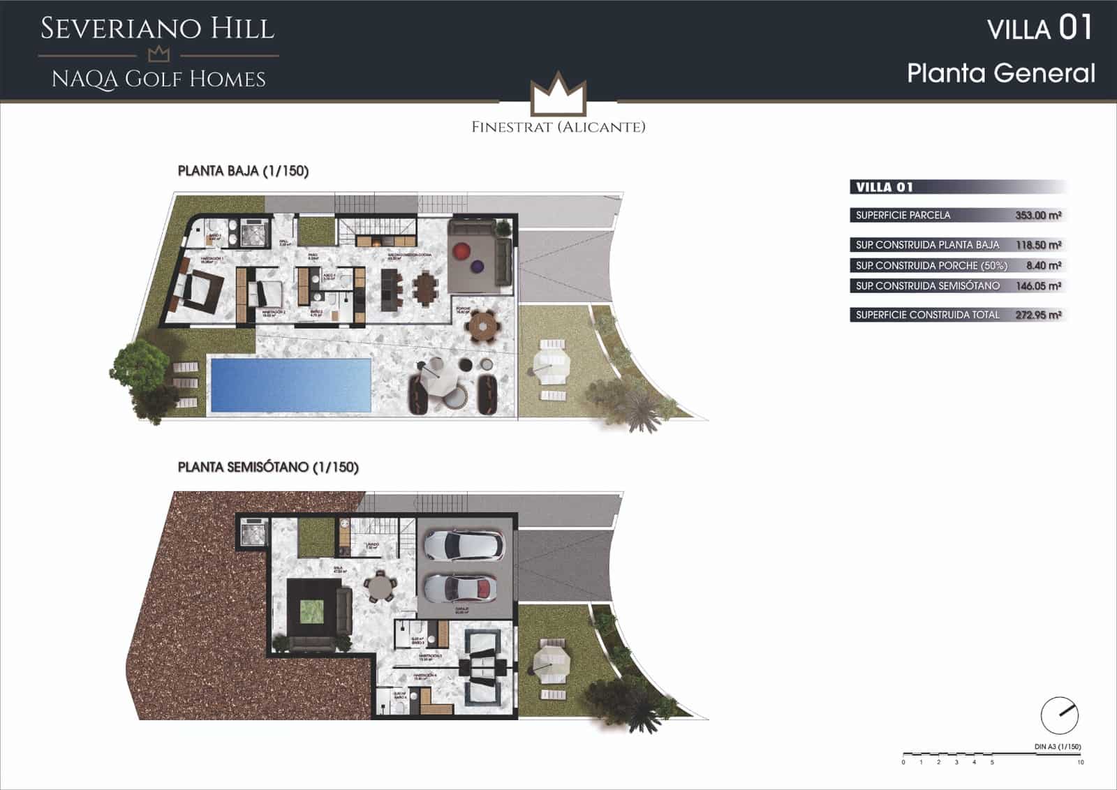 4 bedroom Villa for sale in Finestrat - € 990,000 (Ref: 8703719)