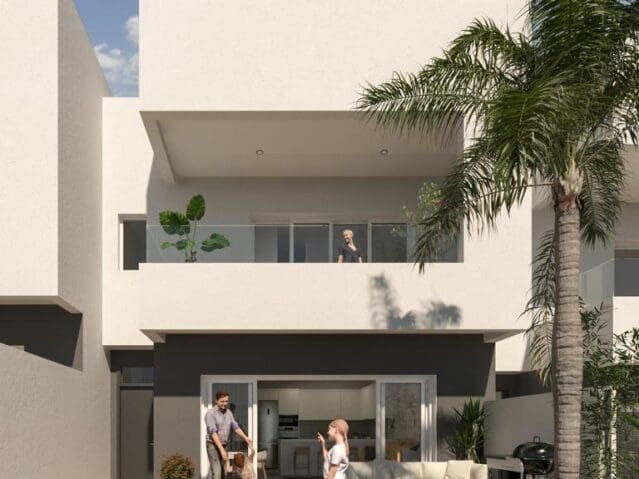 3 soveværelse Byhus til salg i Monforte del Cid med swimmingpool - € 325.000 (Ref: 8703765)