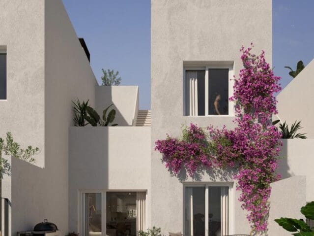 3 soveværelse Byhus til salg i Monforte del Cid med swimmingpool - € 325.000 (Ref: 8703765)