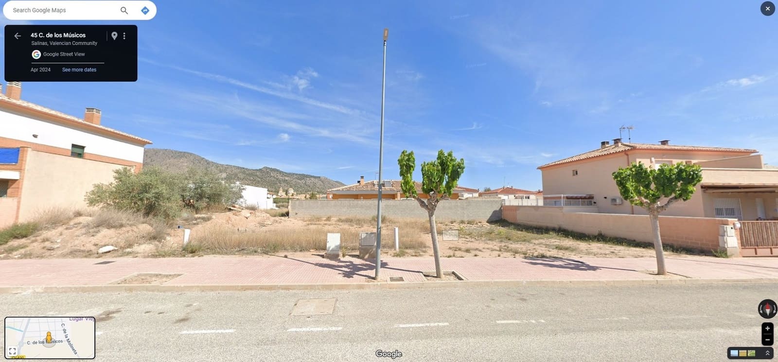 Undeveloped Land for sale in Salinas - € 55,000 (Ref: 8759723)