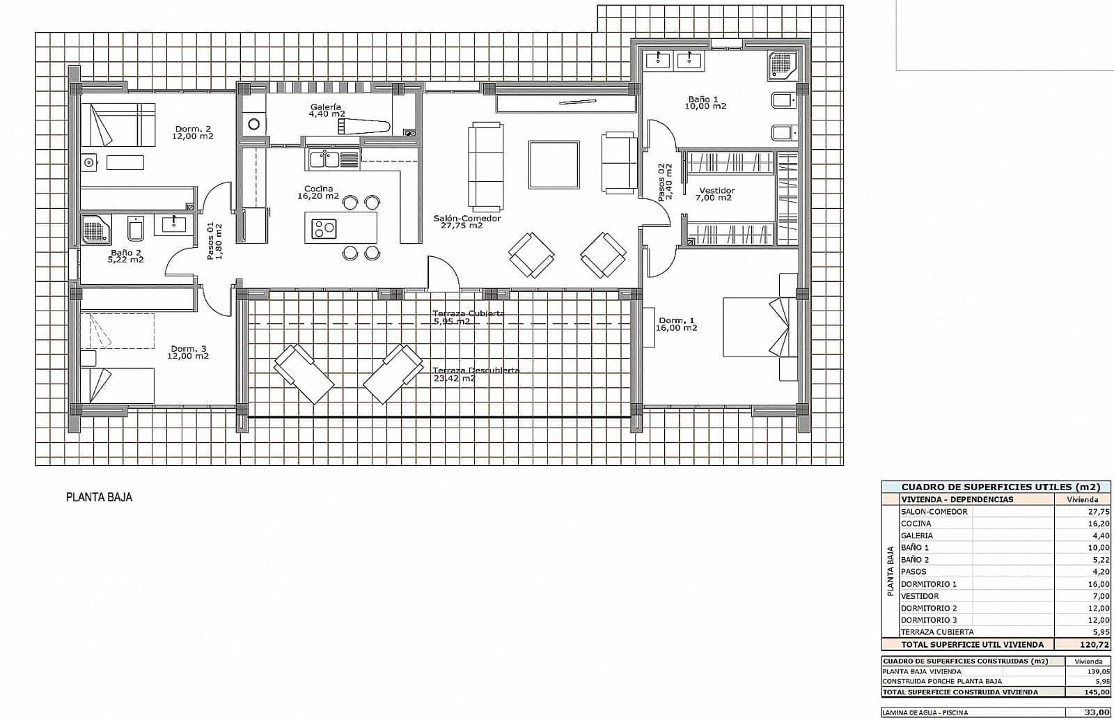 4 bedroom Villa for sale in Pinoso - € 359,000 (Ref: 8844533)