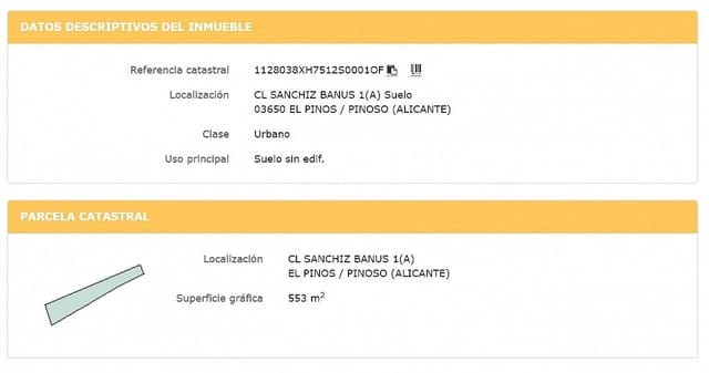 Grunde uden byggetilladelser til salg i Pinoso - € 39.995 (Ref: 8864718)