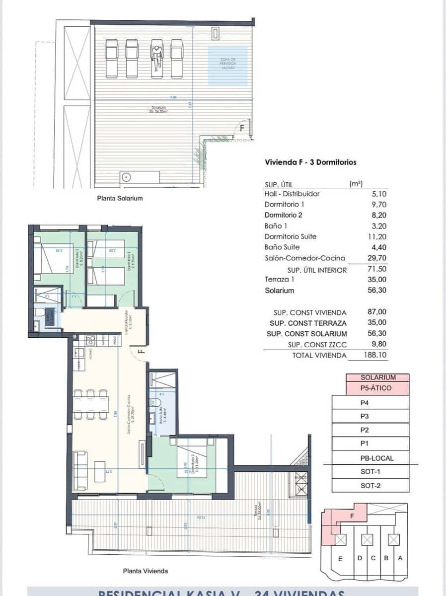 2 bedroom Apartment for sale in Torrevieja with pool garage - € 339,000 (Ref: 9196946)
