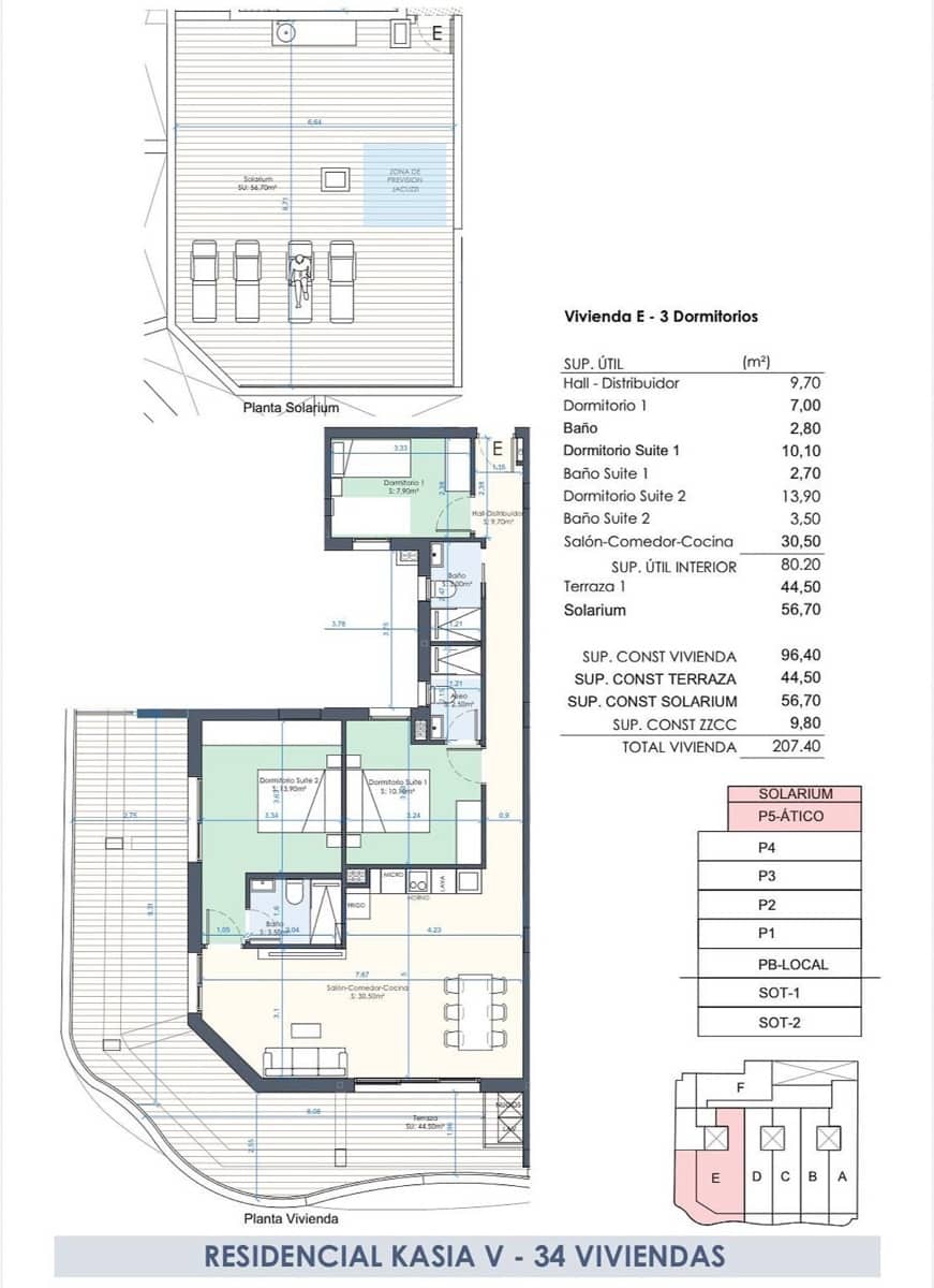 2 bedroom Apartment for sale in Torrevieja with pool garage - € 339,000 (Ref: 9196946)
