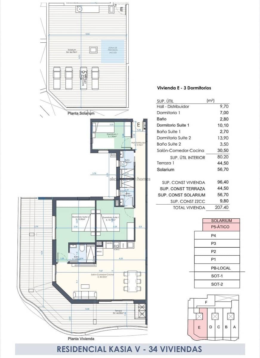 2 makuuhuone Huoneisto myytävänä paikassa Torrevieja mukana uima-altaan 
autotalli - 339 000 € (Ref: 9196946)