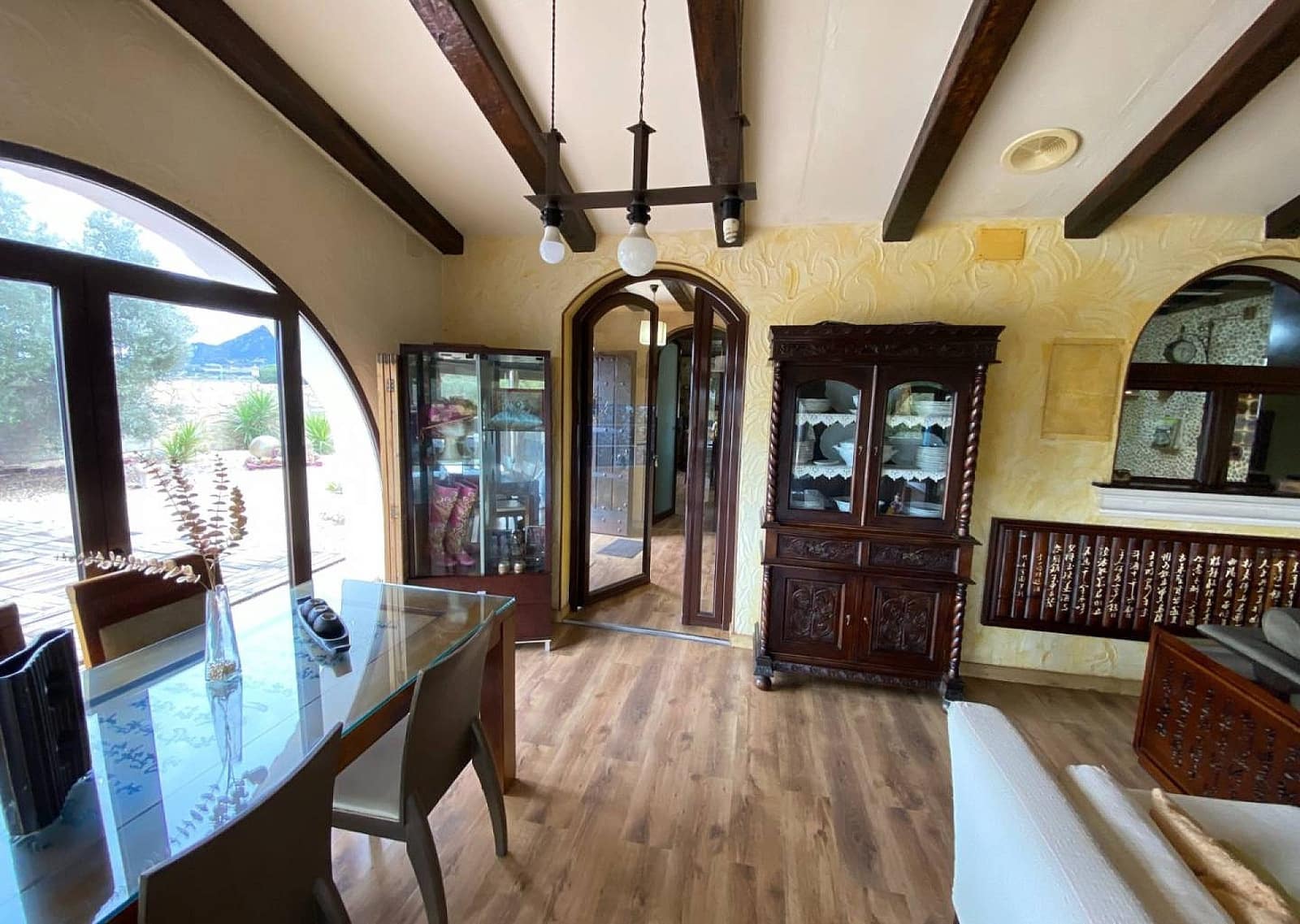 2 chambre Finca/Maison de Campagne à vendre à Sax avec garage - 240 000 € (Ref: 9200896)